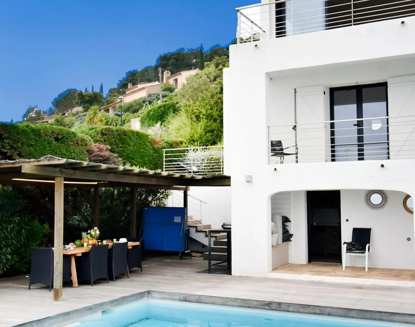 Villa Luxueuse Moderne Avec Piscine & Recemment Renovee, Vue Mer Exceptionnelle! Cavalaire-sur-Mer Francie